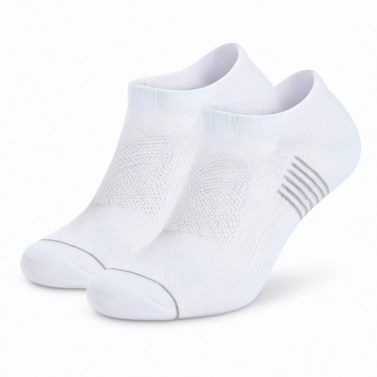 Calcetines tobilleros 35-38 de punto blanco transpirables para deporte