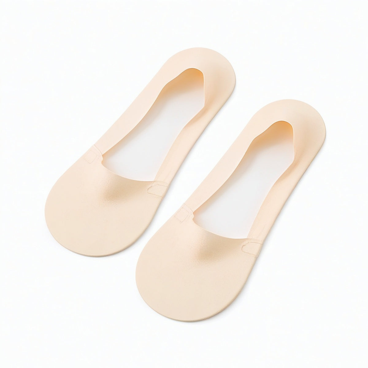 Calcetines invisibles 35-38 de tejido beige para calzado cerrado