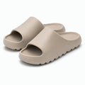 Chanclas 38/39 de espuma EVA beige para uso diario - diseño de pala